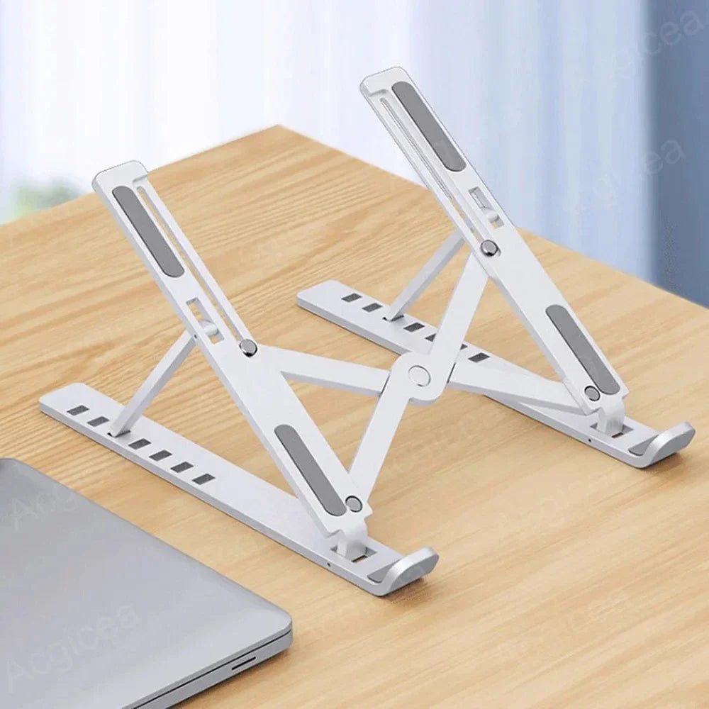 Foldable Laptop Stand 7 Levels ABS Portable Tablet Computer Bracket Universal Pad PC Holder for Macbook Apple  Air Pro Lenovo