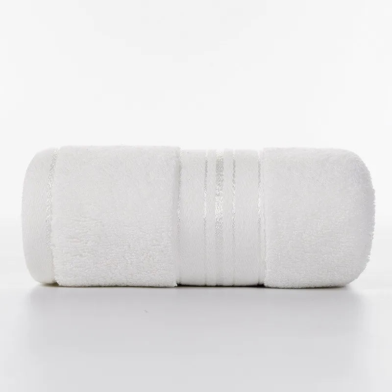 Cotton Bathroom Towels Set Multi Size - 1/4/6PCS Thick Absorbent Bath Face Towels Luxury Sport Towels Gift Set for Home And Gym