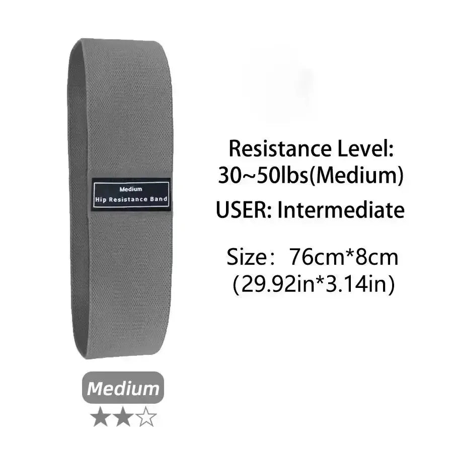Resistance Bands, Fabric Workout Bands for Women & Men, Cloth Booty Resistance Loop Bands, Thick Squat Bands for Butt/Legs/Thigh