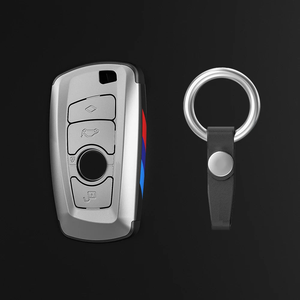 Carbon Sporty ABS Car Key Cover Case Holder Shell Bag For F30 F20 M3 M5 F10 F18 F22 F01 X3 X4 F06 F02 Keychain Accessories
