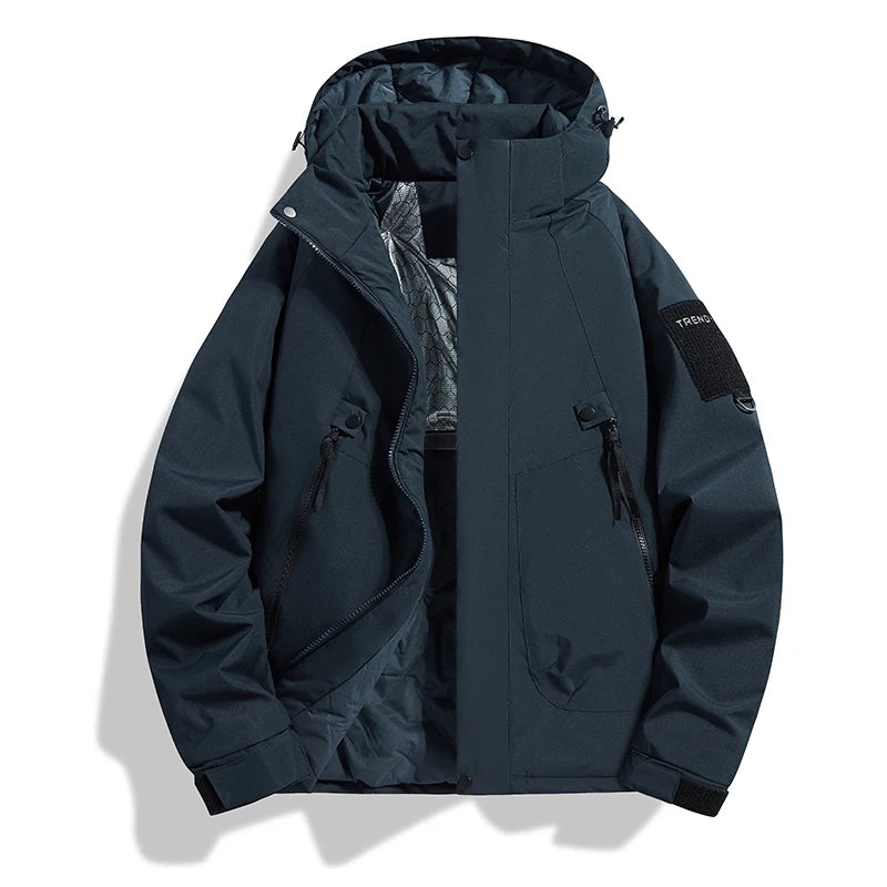 Warm Jacket Waterproof Breathable Windproof Mountaineering Cold-Proof Cotton Thick Jacketet Outdoor Men And Women's Same Jack