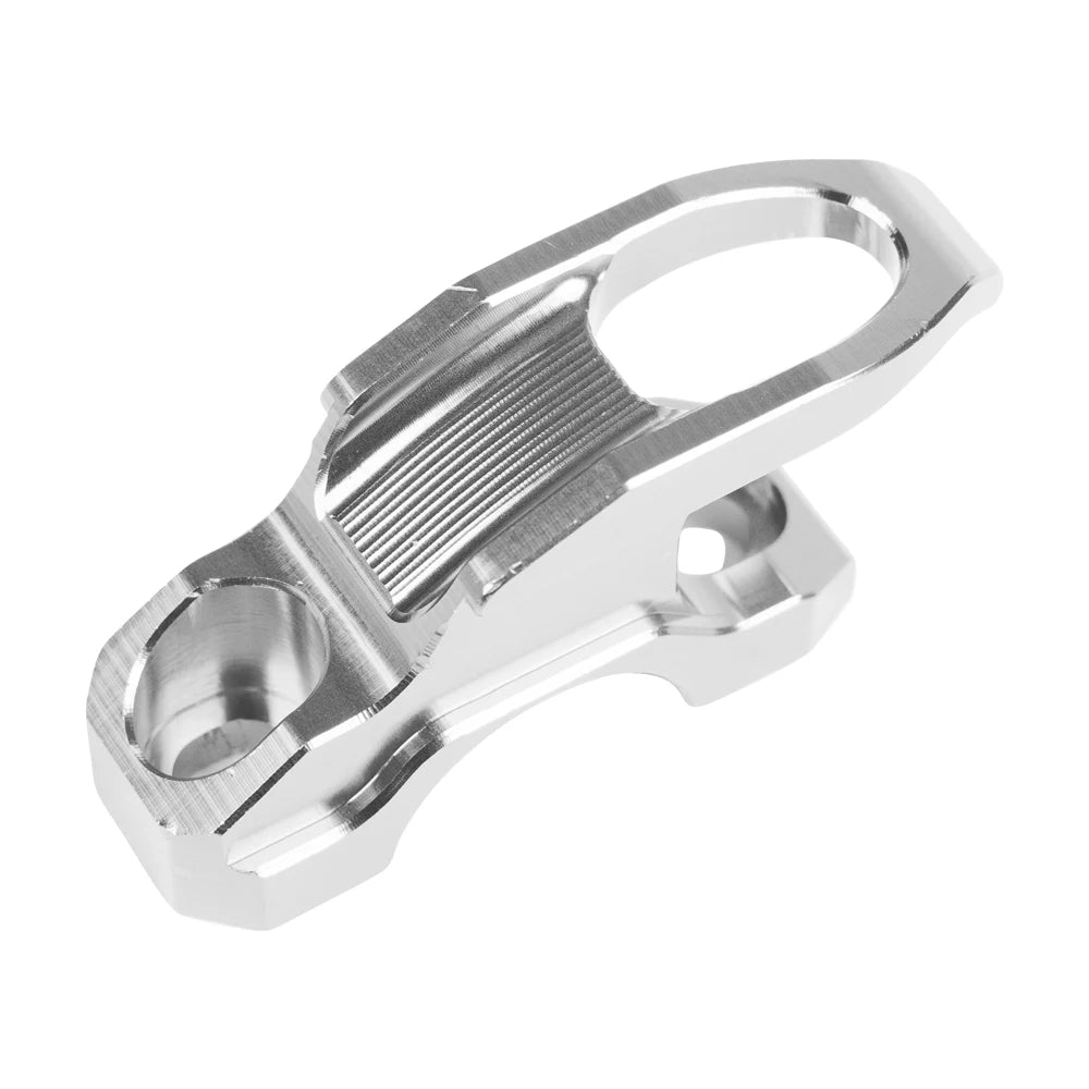 CNC Aluminum Motorcycle Handlebar Helmet Hook Hanger Bracket Universal Accessories