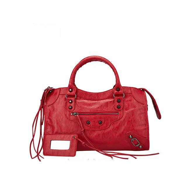 2026 Autumn and Winter Handbag Crossbody Large Capacity City Motorcycle Shoulder Bag Tote Bag for Women Luxury Designer