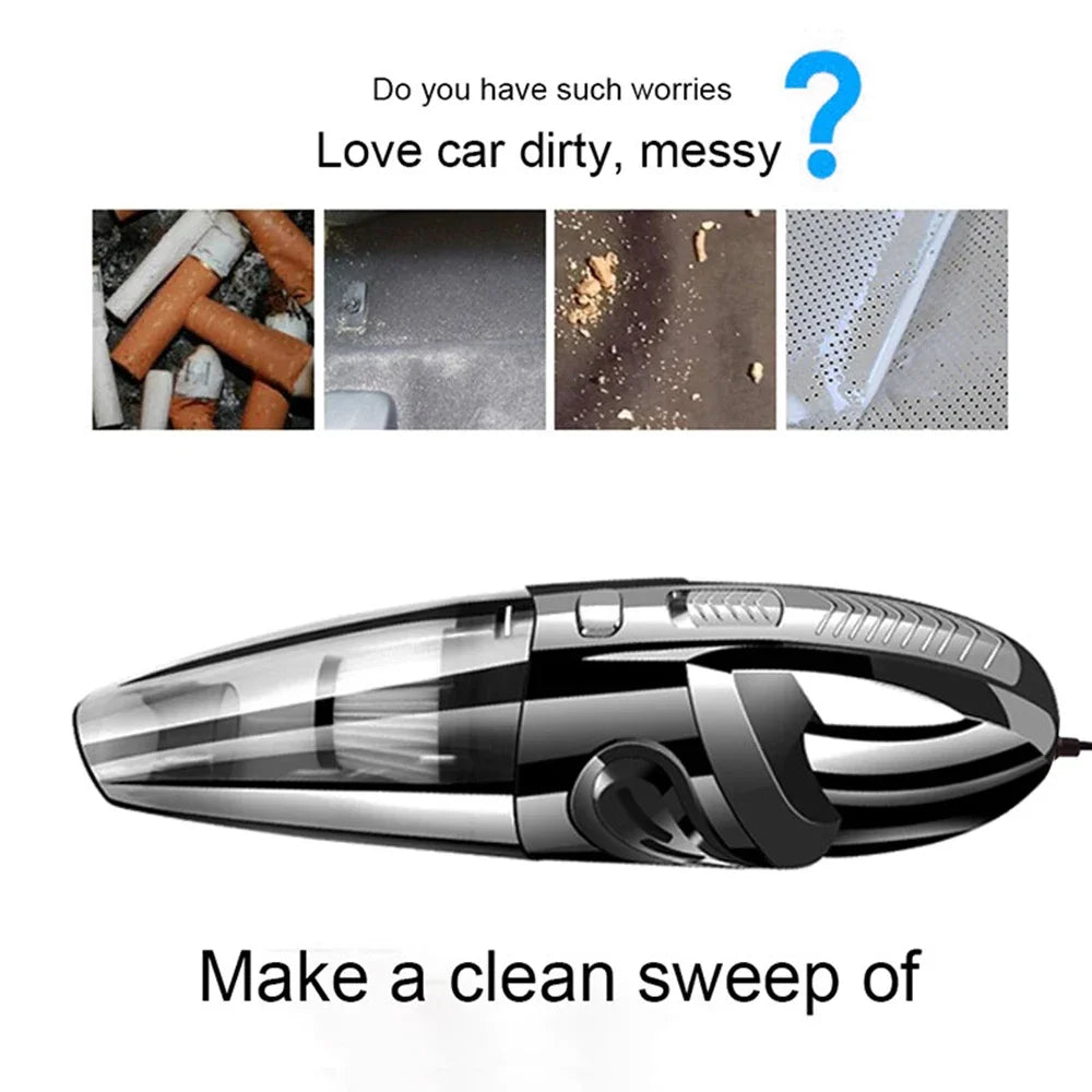 Portable Wireless Handheld Vacuum Cleaner USB Rechargeable, Multi Function Dual Use Car Home Mini Vacuum, Long Endurance Cordless Small Cleaning Vacuum for Household Auto Interior