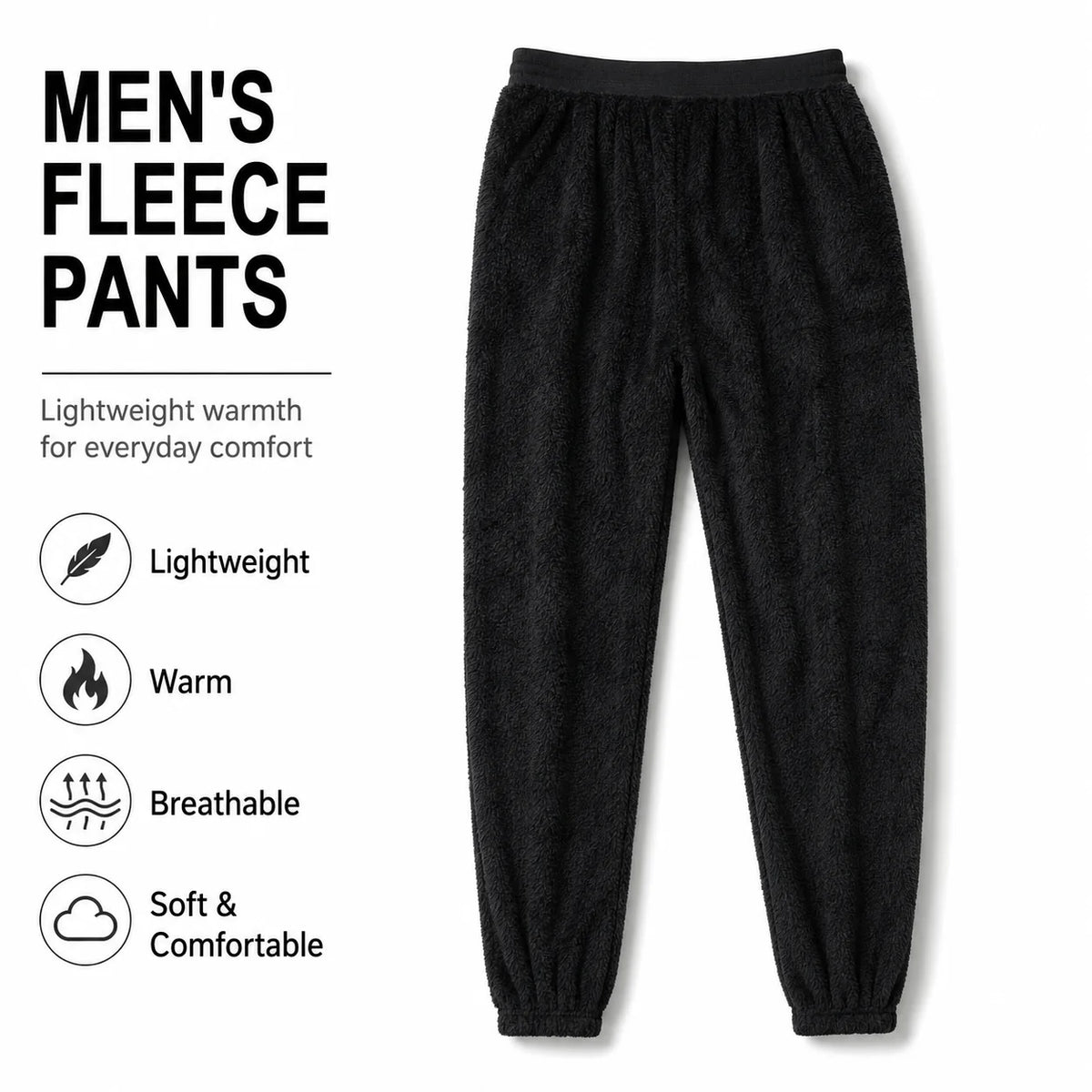 Yamaci Primaloft Evolve Fleece Pants Ultralight Fleece Winter Warm Trouser Thermal Base Layer Hiking Outdoor Camping Casual Pant