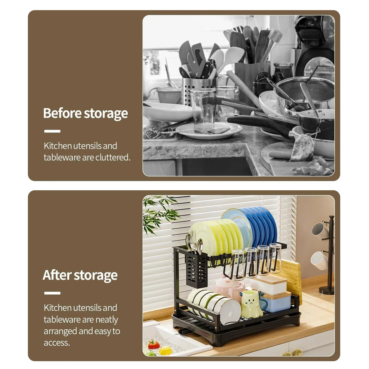 Large Dish Drying Rack