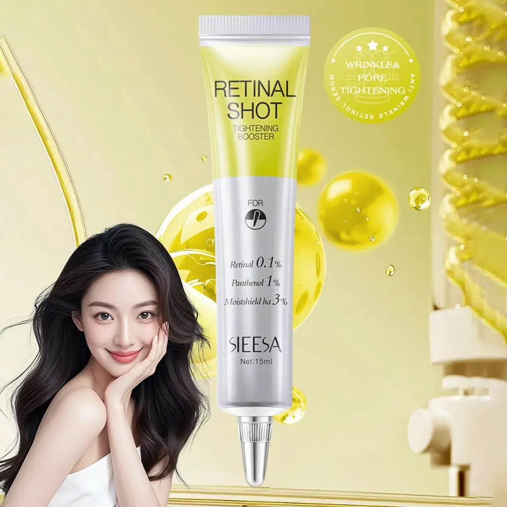 Retinol Hydrating Eye Cream Collagen Efficient Moisturizing Firming Lightening Dark Circle Tightening Eye Serum Korean Skin Care