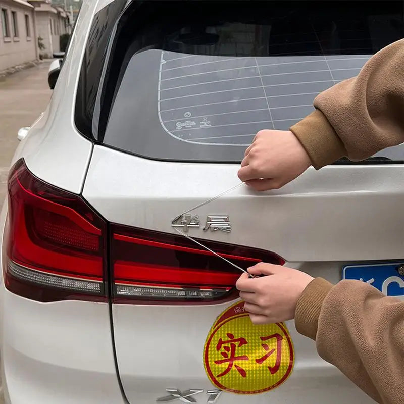 Car Emblem Removal Tool Emblem Remover Logo Plate Lines Remover Car Logo Removal Tool No-Scratch Pry Tool Car Emblem Removal Kit