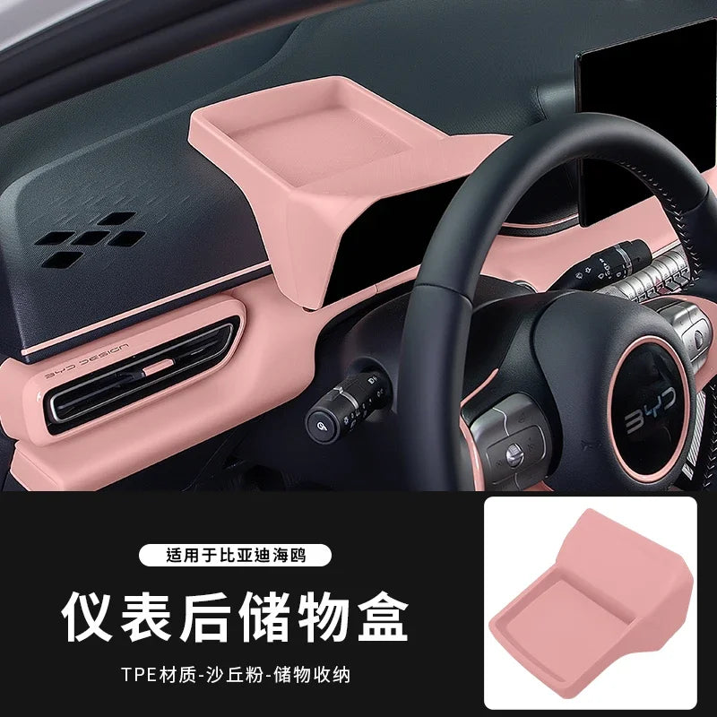 For BYD Seagull Dolphin MINI Dashboard Lens Hood Protective Case Screen Back Storage Box Sun Hood Anti-reflective Accessories