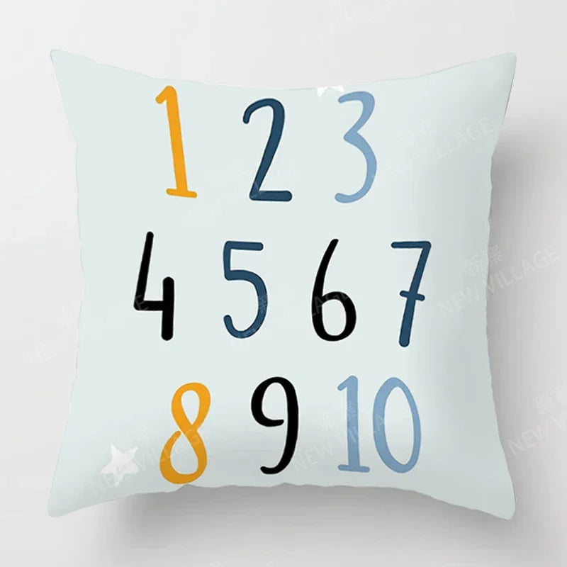 Nordic fall home decor throw pillowcase sofa Cushion cover modern 45x45cm 45*45 50x50 60x60cm 40x40 boho living room aesthetics