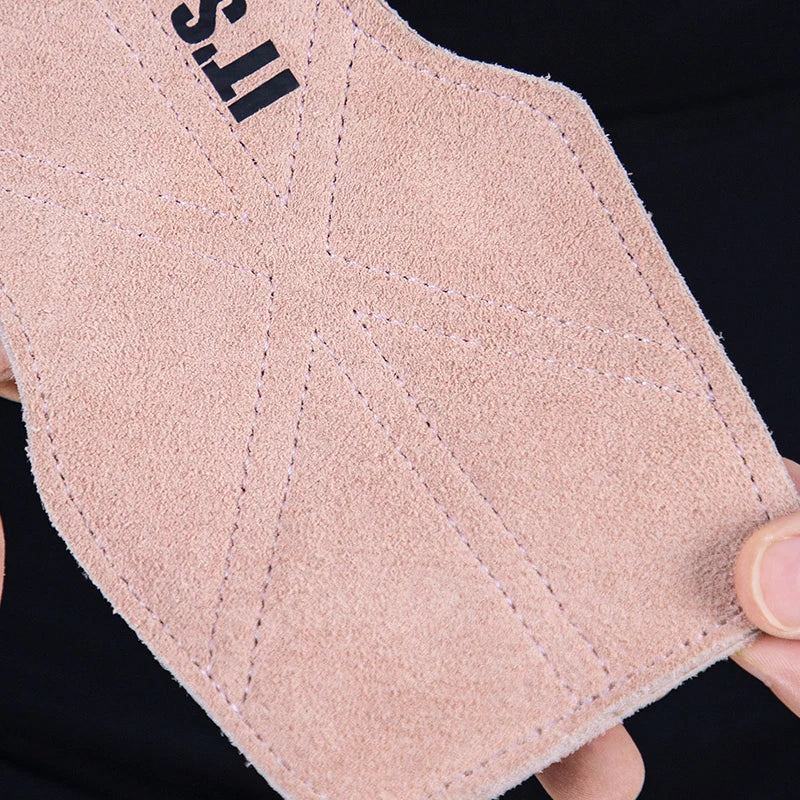 Cowhide Gym Lifting Gloves