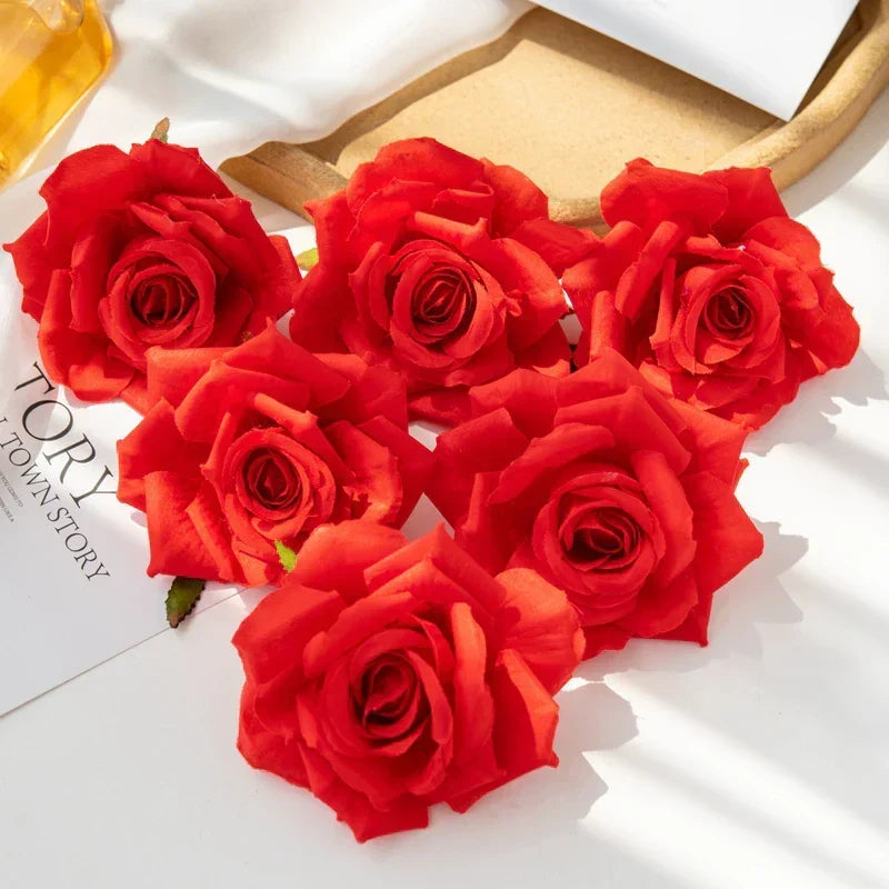 Wholesale Mini Silk Rose Heads