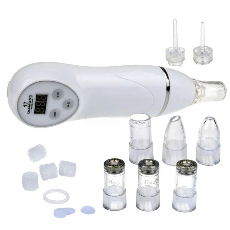 Portable New Diamond Microdermabrasion Dermabrasion Peeling Machine Vacuum Skin Care Anti Wrinkle Acne Remover Facial Equipment