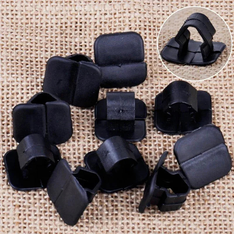 10/30/60pcs Car Bonnet Engine Hood Sound Deadener Insulation Clips For VW Lupo Passat Phaeton Scirocco Tiguan Holding Rivet