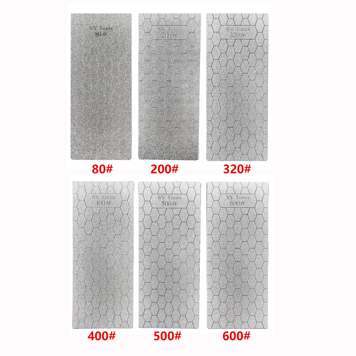 1 Set Diamond Honeycomb Pattern Sharpening Stone - Kitchen Tool Knife Grinding Ideal for Fast and Precision Sharpening