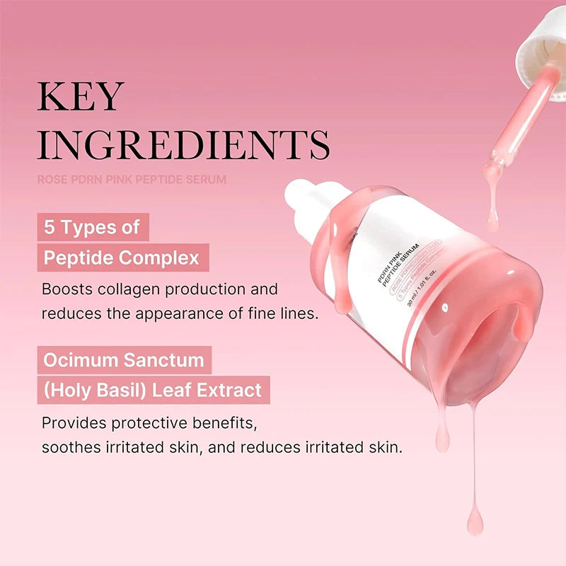 Peptide Collagen Serum Remove Acne Essence Enhances Skin Radiance Provides Deep Hydration Smooths Skin Texture Korean Products