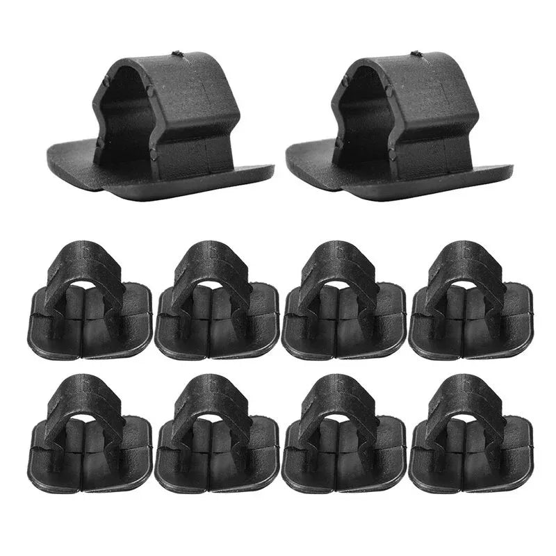 10/30/60pcs Car Bonnet Engine Hood Sound Deadener Insulation Clips For VW Lupo Passat Phaeton Scirocco Tiguan Holding Rivet