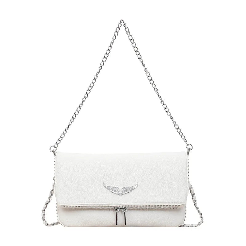 2026 New French Shoulder Bags Classic Fashionable and Versatile Chain Retro Luxury Cross-body Messenger Bag for Women