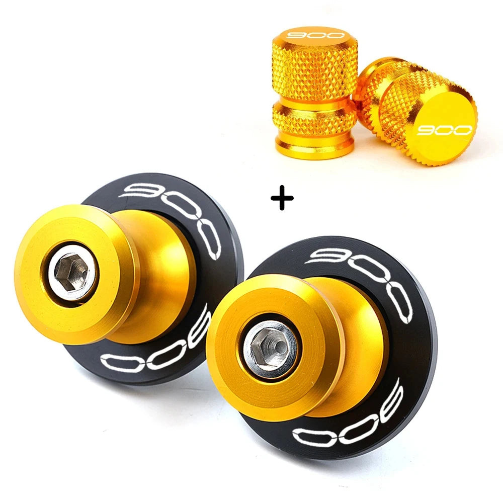 For Z900 Z900RS Z900SE Z 900 2017-2023 2024 2025 2026 Motorcycle CNC Swingarm Spool Sliders Stand Screw Tire Valve Caps