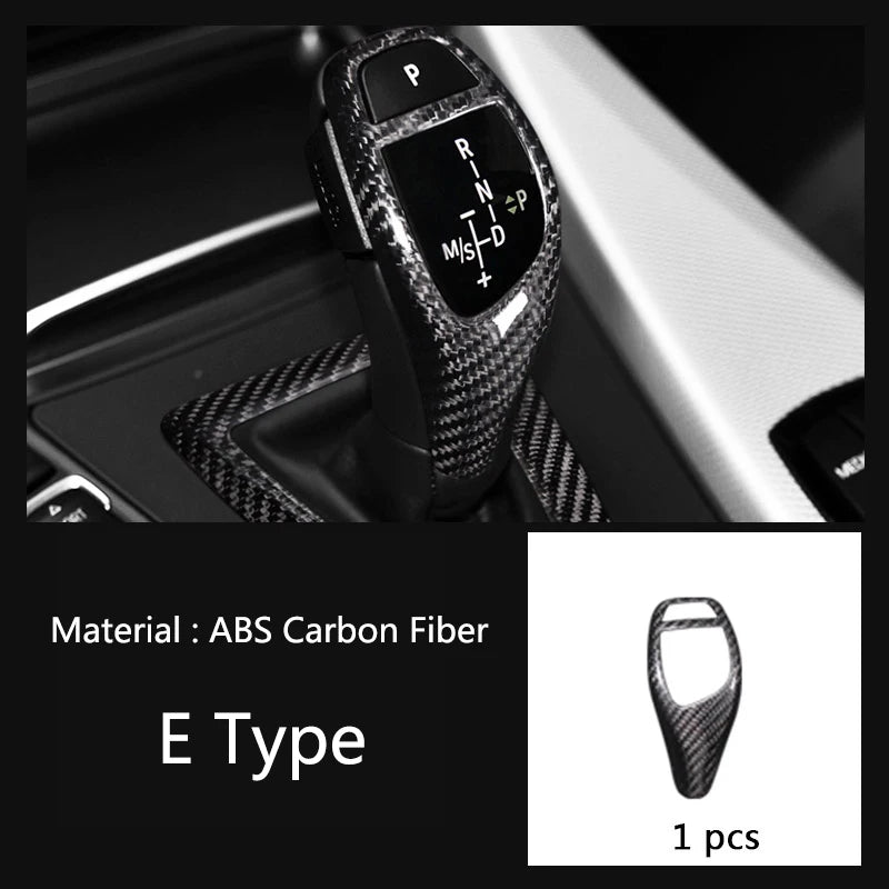 For BMW X5 X6 X7 E70 E71 F15 F16 G05 G06 G07 ABS Carbon Fiber Car Styling Center Console Lid Armrest Box Trim Protective Cover