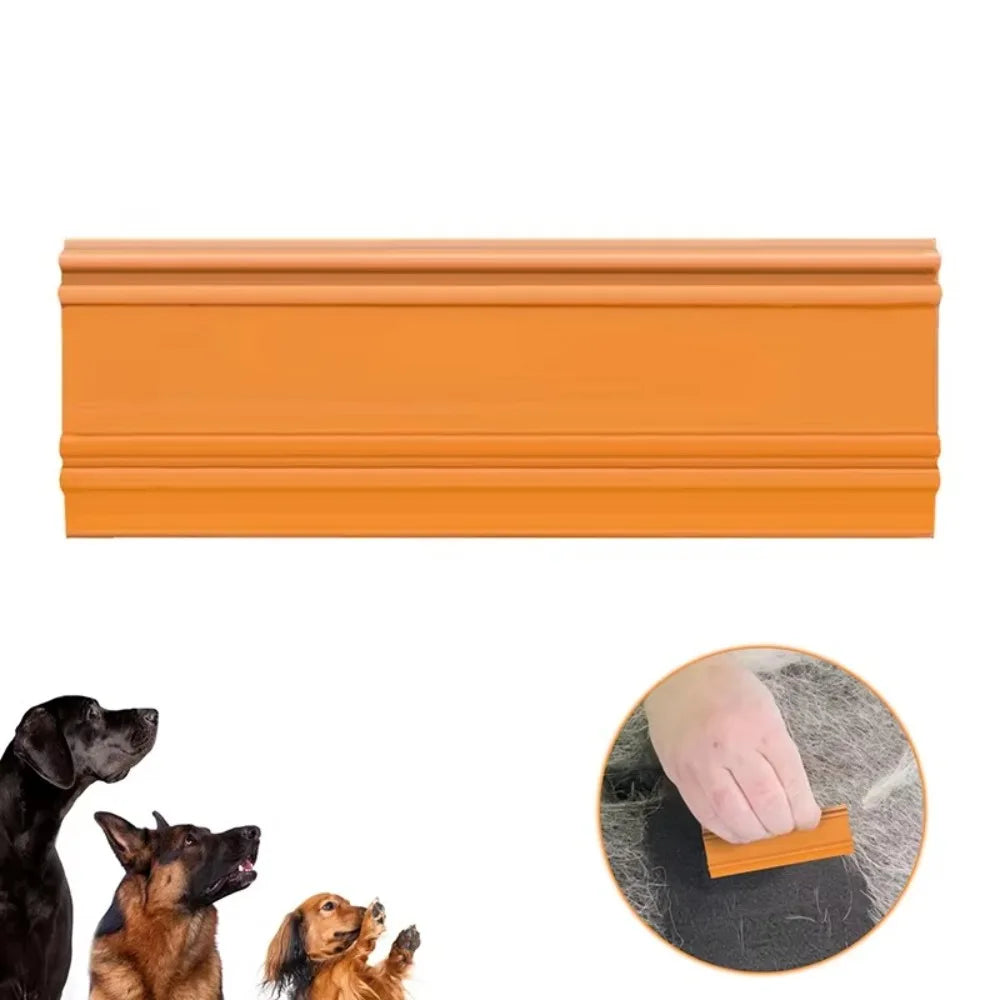 Durable Portable Pet Hair Carpet Scraper Mini Easy Grip Cat Dog Hair Scraper Carpet Scraper Couch Home Supplies Multifunctional