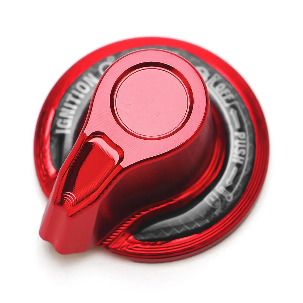 X-CLASS Motorcycle CNC Aluminum ABS Smart Key Ignition Switch Decorative Upgrade Knobs Cover for Yamaha NMAX NVX AEROX 155 V2 V3