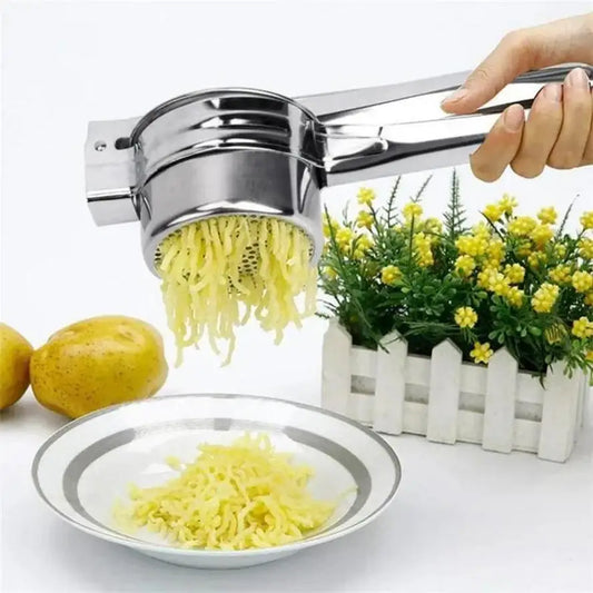 1 Pcs Stainless Steel Potato Machine For Potato Fruit Vegetable Juicer Presser Potato Mashers Ricers Kitchen Cooking Tools