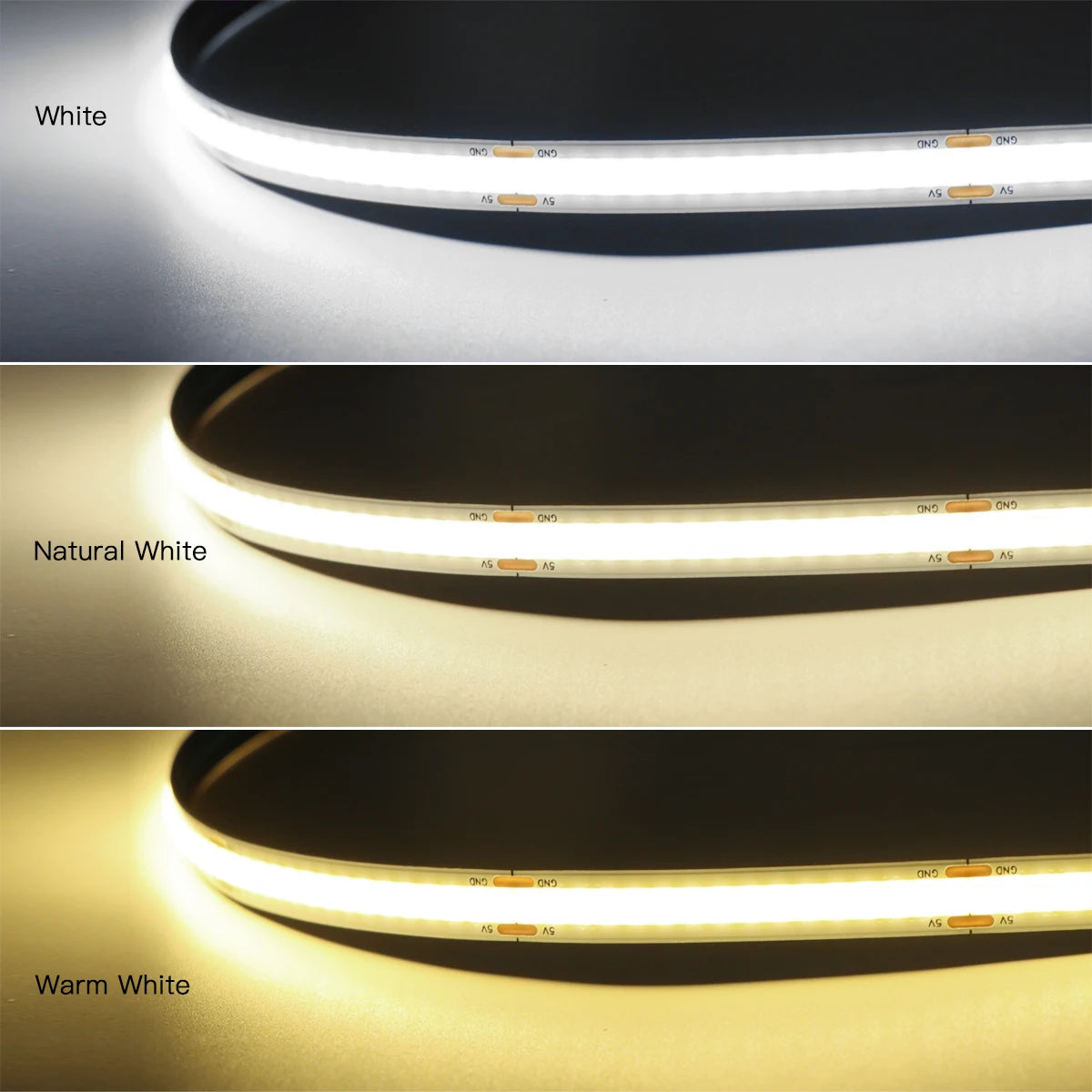 Super Bright COB LED Strip light Smart PIR Motion Sensor 220V 110V to DC 5V Flexible Lamp Tape For Kitchen Wardrobe Room Decor