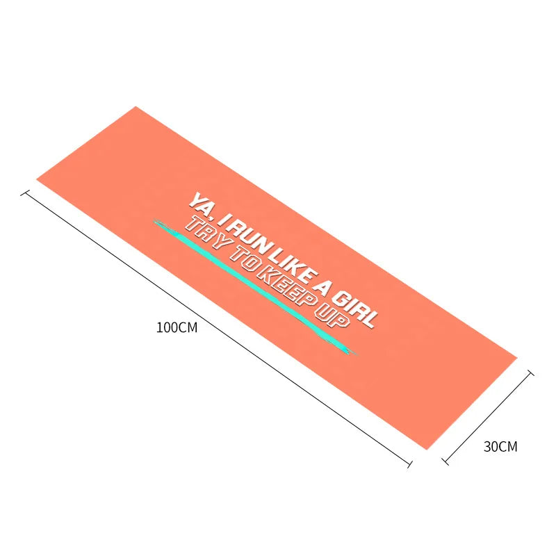 Movement Microfiber Towel Printing Design double-sided Velvet quick-drying Towel Yoga Gym Towels