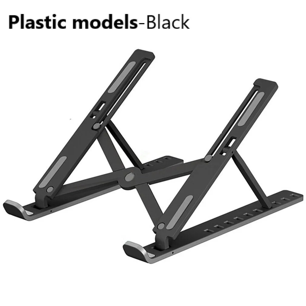 Plastic Foldable Laptop Stand Notebook Stand Portable Laptop Holder Tablet Stand Computer For MacBook Ipad Dropshipping