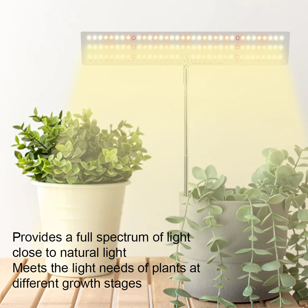Full Spectrum Plant Lamp Height Adjustable Phytolamp Grow Light IP54 Waterproof Desktop Grow Lamp for Plant Flower Greenhouse