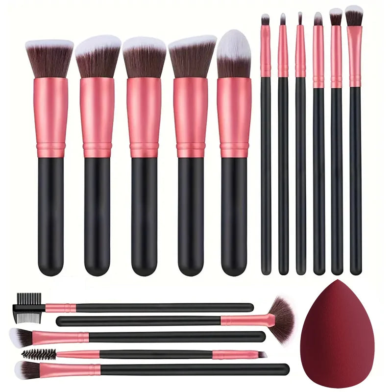 3/14/16PCS Professional Makeup Brush Set