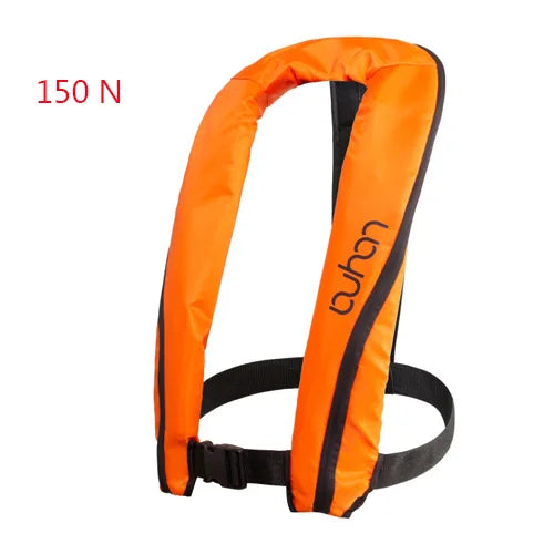 Fishing Life Vest, Manual Automatic Inflatable Life Jackets for Adult, Sailing Boating, Professional PFD 150N 100N, CE Approved