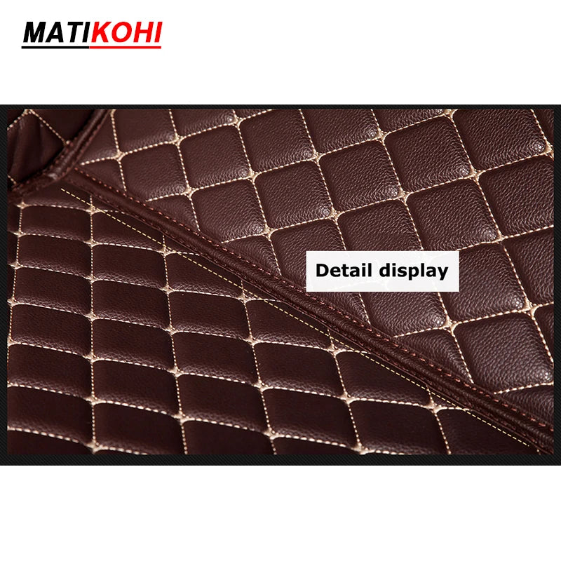 MATIKOHI Custom Car Floor Mats For Hyundai Genesis Auto Carpets Foot Coche Accessorie