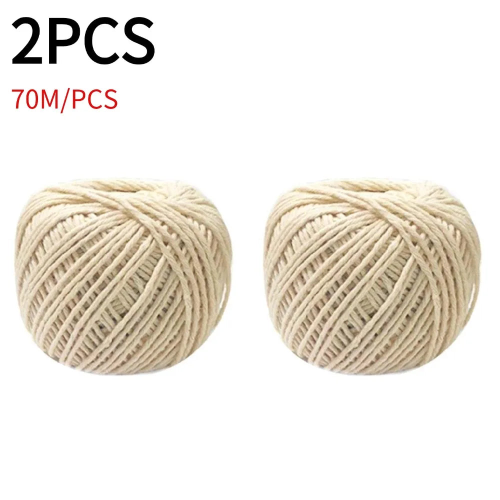 1/2/3/4/5/10/20PCS Cooking Tools Butcher's Cotton Twine Meat Prep Trussing Turkey Barbecue Strings Meat Sausage Tie Rope Cord