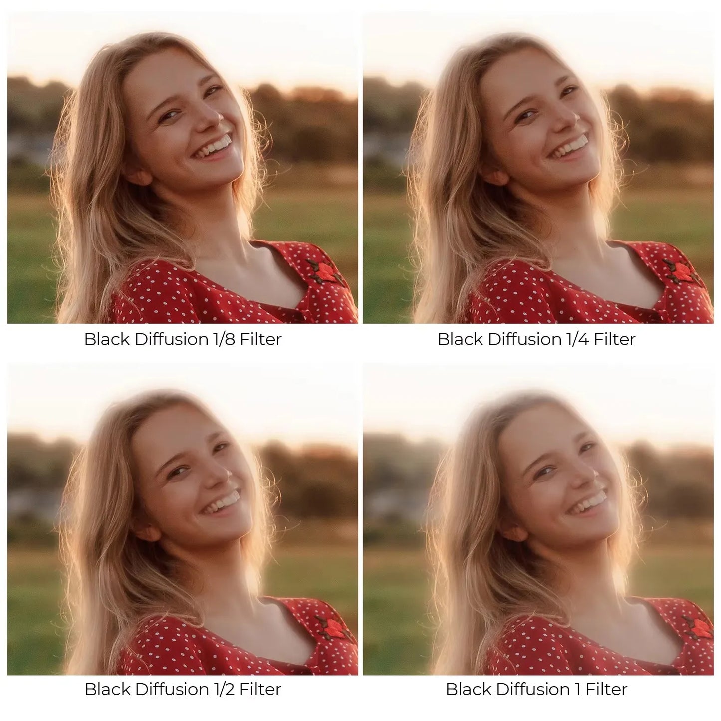 K&F Concept 1/2 1/4 1/8 Black Mist Diffusion Lens Filter 67 72 77 82 mm Blcak Mist Filtro 49mm 52mm 58mm 62mm 67mm 77mm 82mm