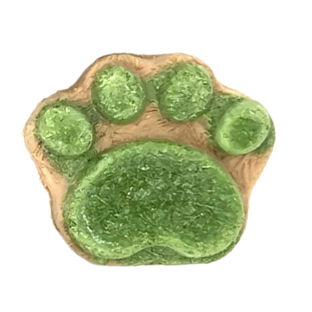 Cat Snacks Paw Shape Dried Indoor Kitten Snacks Teeth Cleaning Supplement Pet Chews for Large Small Feline Rewarding Care Daily