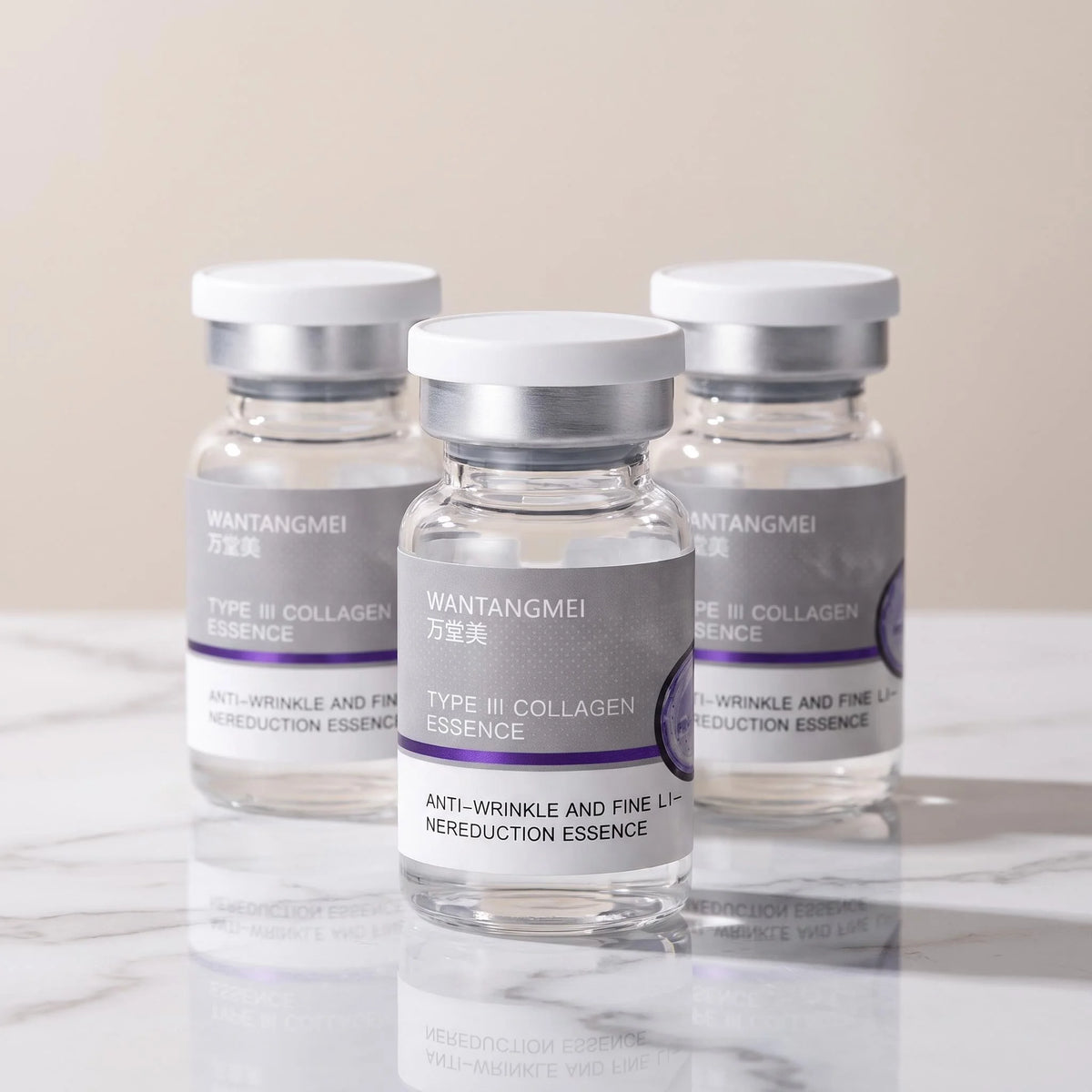 Wantangmei Type III Collagen Facial essence Firming Moisturizing Nourishing Anti Aging Anti Wrinkle Skin Care Product
