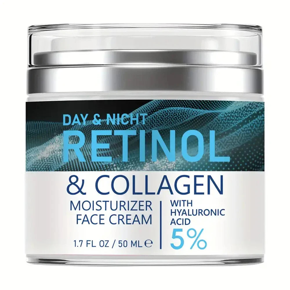 Face Skin Care Retinol Collagen Complex Cream Deeply Moisturizing Firming Smoothing Brightening Fade Fine Lines Improve Dullness