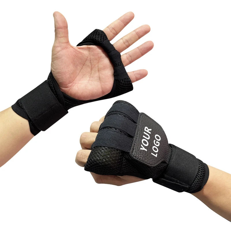 Polyester Boxing Gloves Adjust Strap Shock Absorb Fight Hand Wrap Wrist Support Breath Liner Training Guard Boxing Training