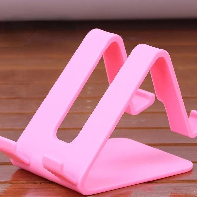 1PC Desk Phone Holder Triangle Mobile Stand For Cell Phone Tablet Universal plastic Phone Stand