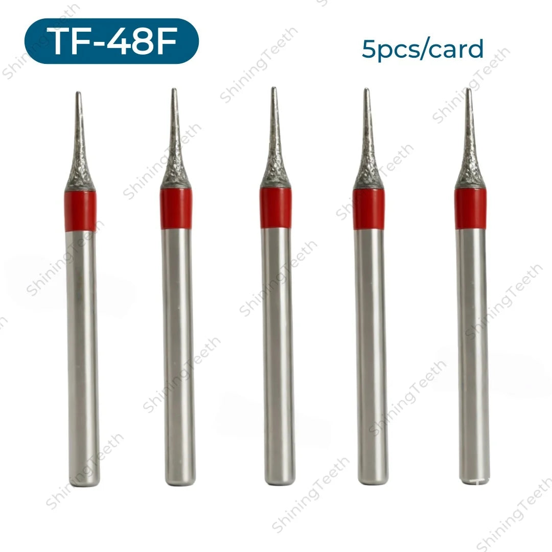 Dental Polishing Dimaond Burs 95% Sand Interproximal Enamel Reduction IPR Bur TF-48F Dentist Tools High Speed Bur