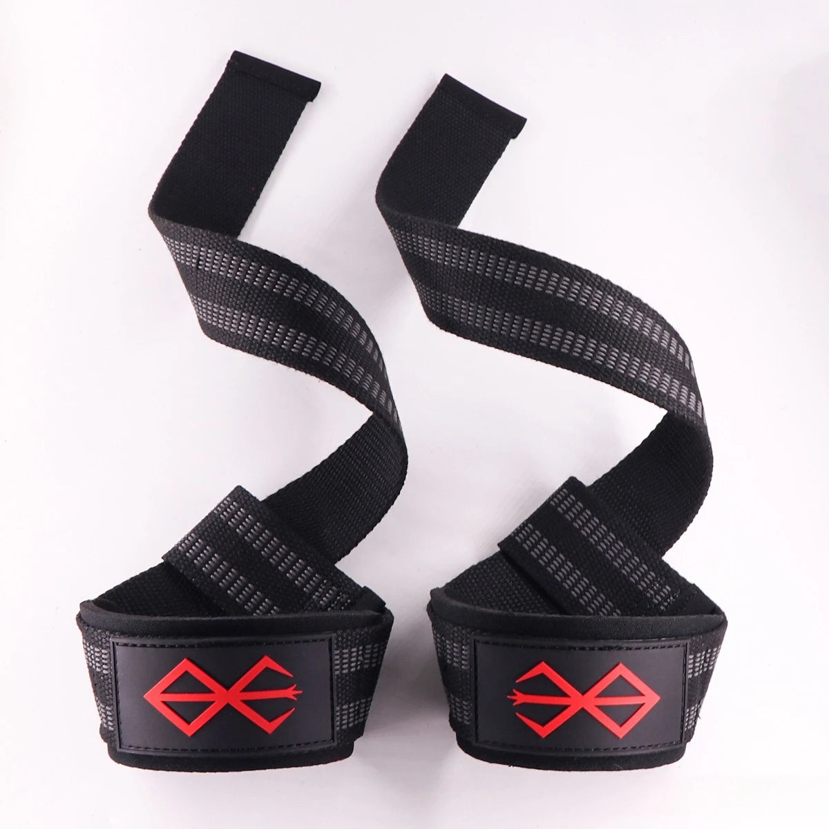1 Pair Wrist Wraps Anti-slip Fitness Wristband Gym Strength Training Deadlift Squat Straps Pull Up Weightlifting Wrist Support