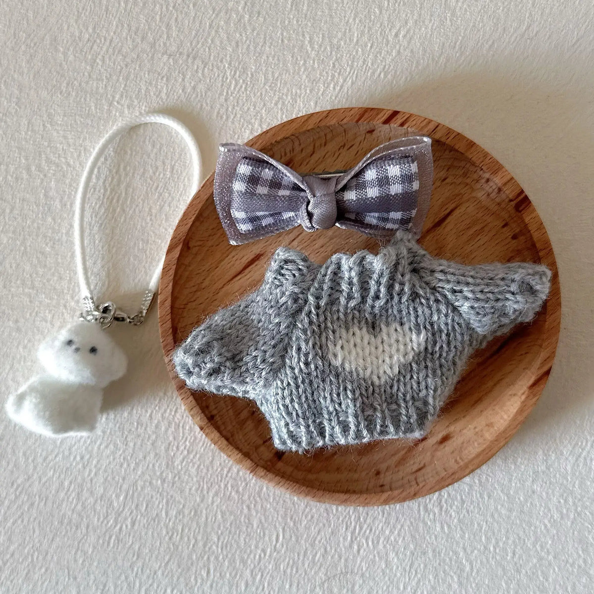 JUMEET Labubu Macaron Doll Outfit Set