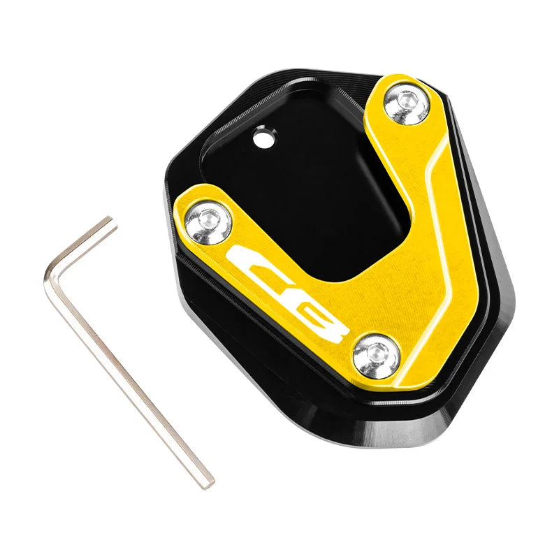 Motorcycle Foot Side Stand Extension Plate Kickstand Pad For HONDA CB500X CB650R CB500F CB125R CB300R 400X CBR650R 650F CBR500R