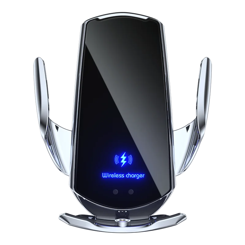 New Upgrade Car Magneti Mobile Phone Holder 15W Wireless Charging Portable Cellphone Bracket Stand In Auto Interior Accessories