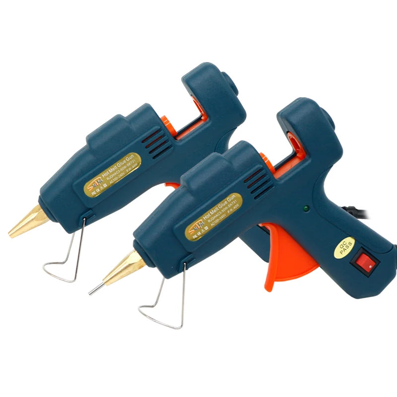 7mm 1.3mm Custom Fine Hole Min Glue Gun ,Replaceable Pure Copper Nozzle Using 7mm Glue Stick ,Nozzle Sold Separately  DIY TOOL