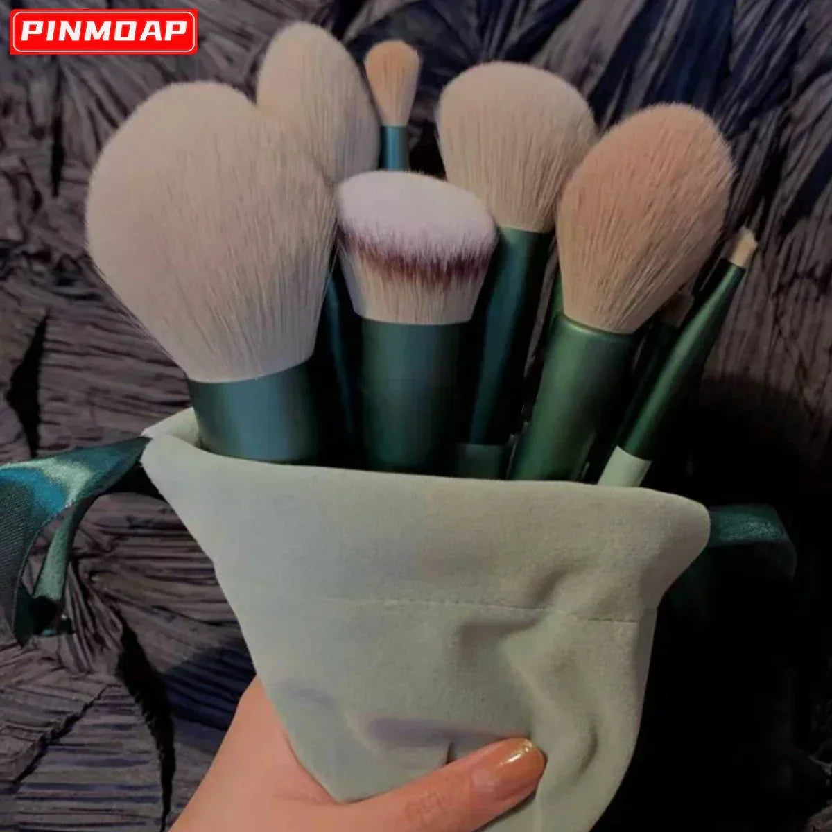 13PCS Four Seasons Green Brush Set