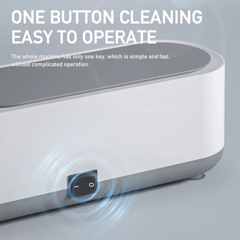 2026 New Ultrasonic Cleaning Machine Vibration Wash Cleaner Jewelry Glasses Cleaner Watch Cleaning Makeup Brush Cleaning Tool
