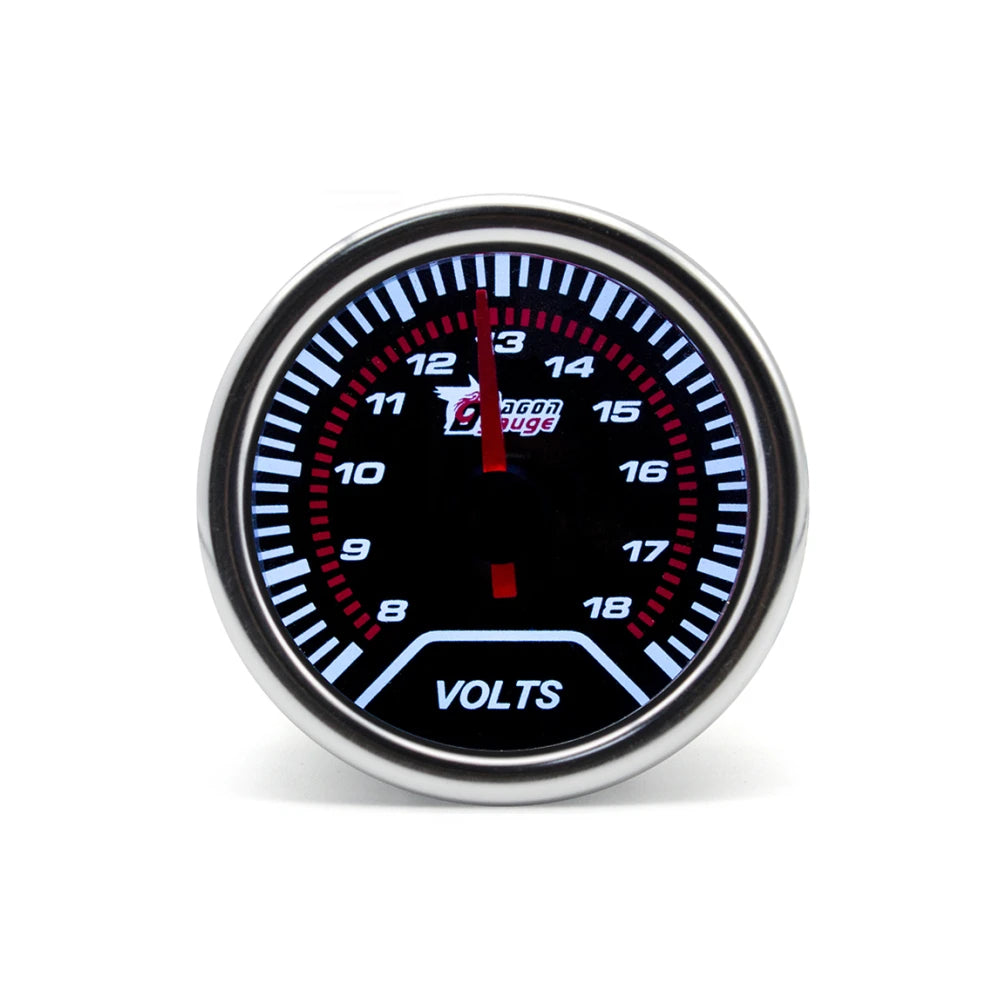 2" 52mm Universal 12V Car Turbo Boost Gauge BAR PSI Vacuum Water Temp Oil Temp Oil Press Exhaust Temp Gauge Tachometer RPM Meter